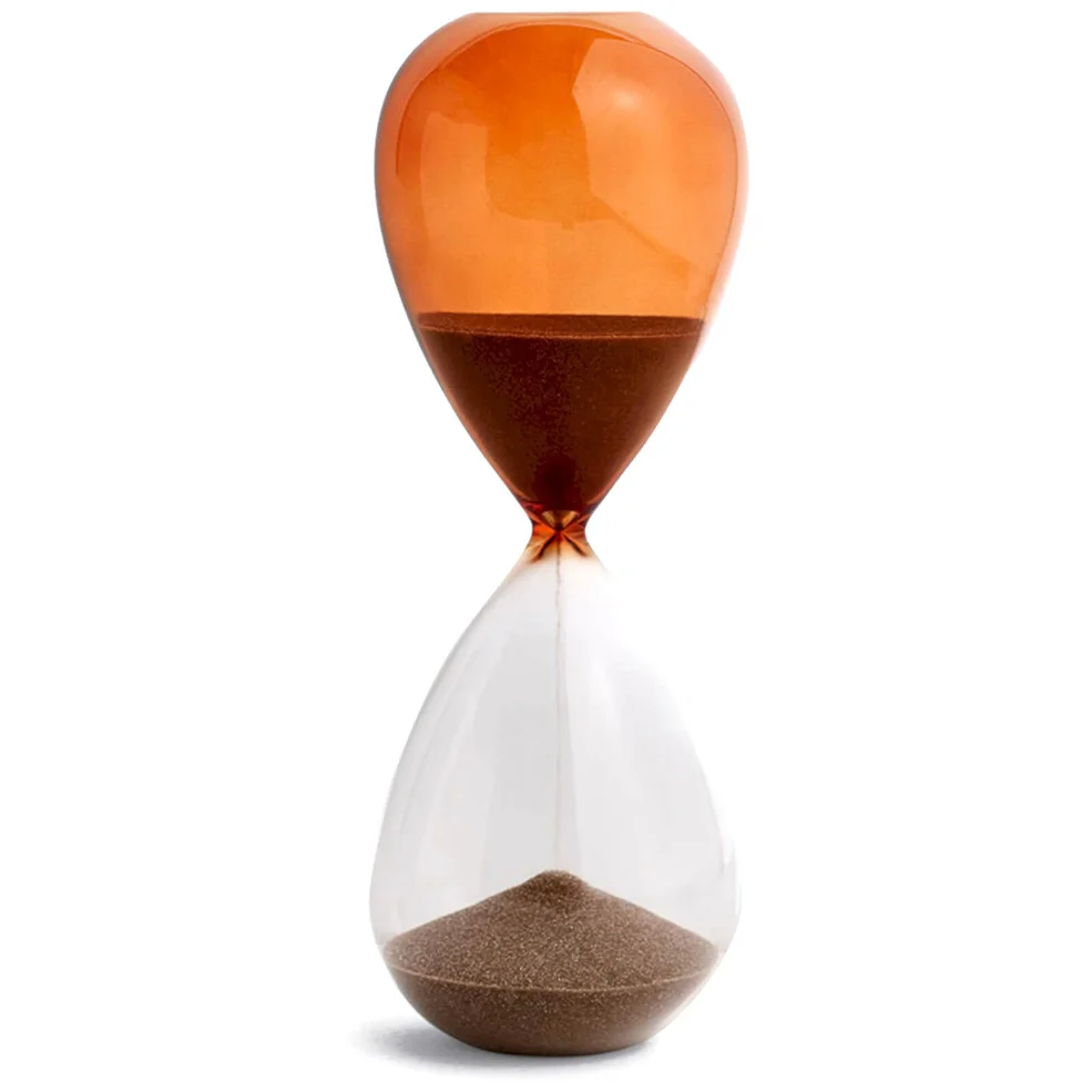 HAY Time Hourglass - 30 Minutes - Burnt Orange Image 1