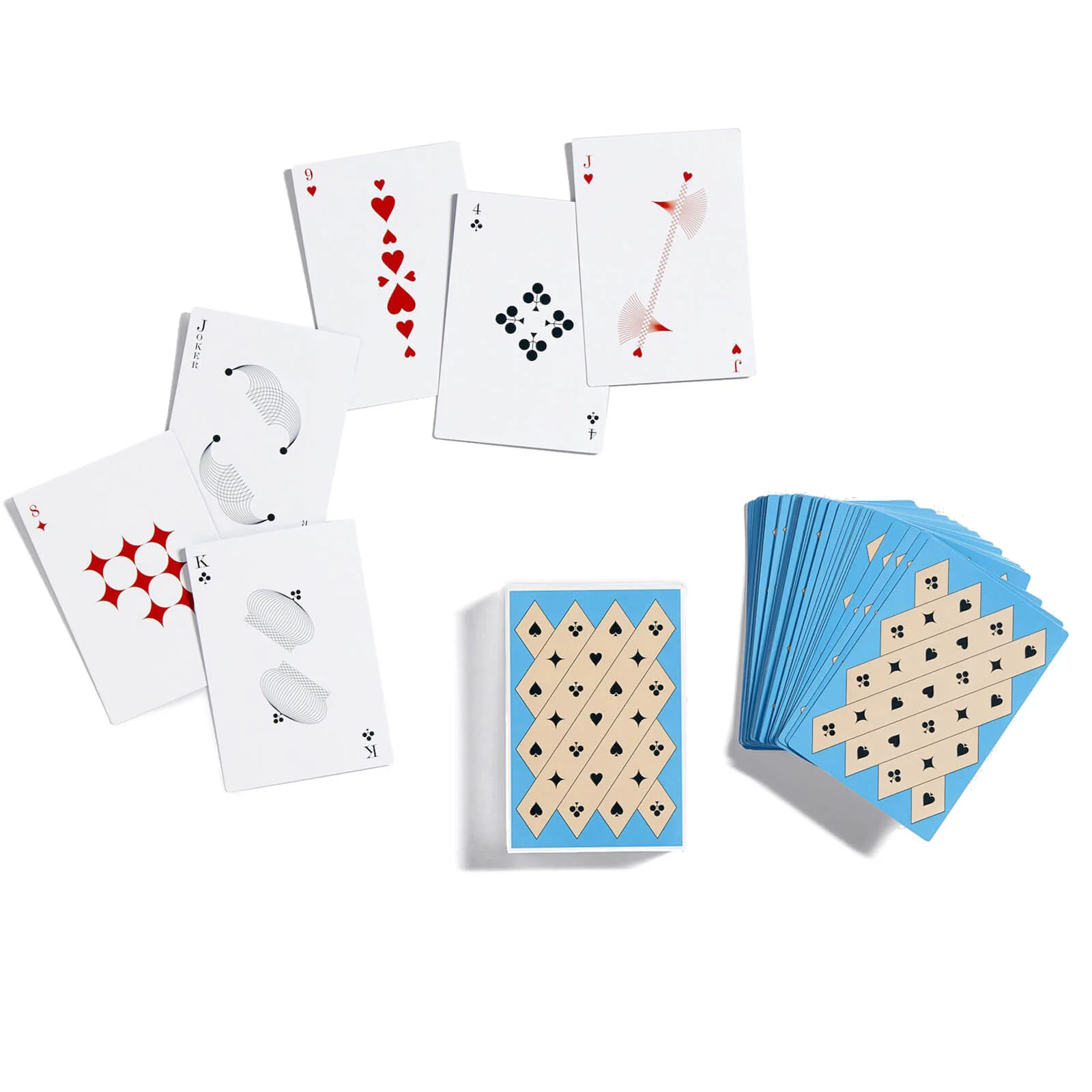 HAY Playing Cards - Blue Image 1