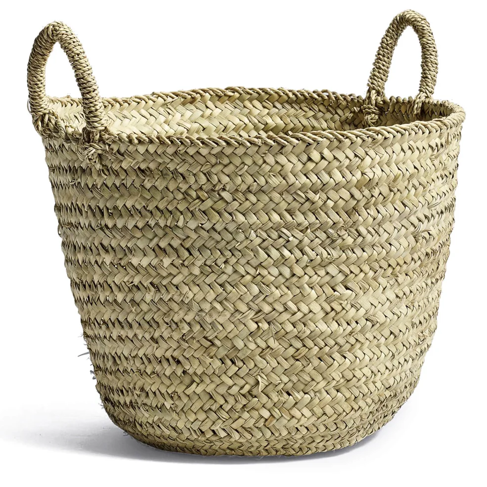 HAY Bast Basket - Large - Nature Image 1