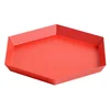 HAY Kaleido Tray - Small - Red - Image 1