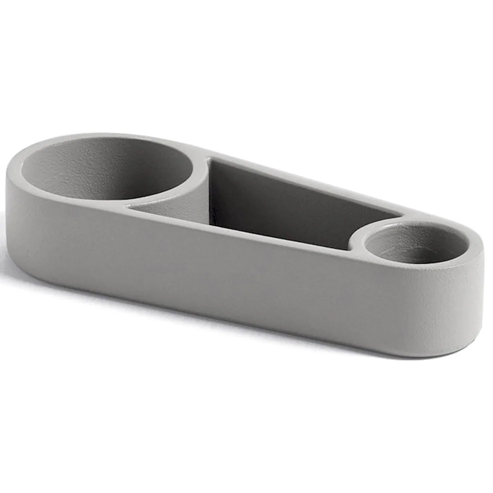 HAY Kutter Candle Holder - Grey Image 1