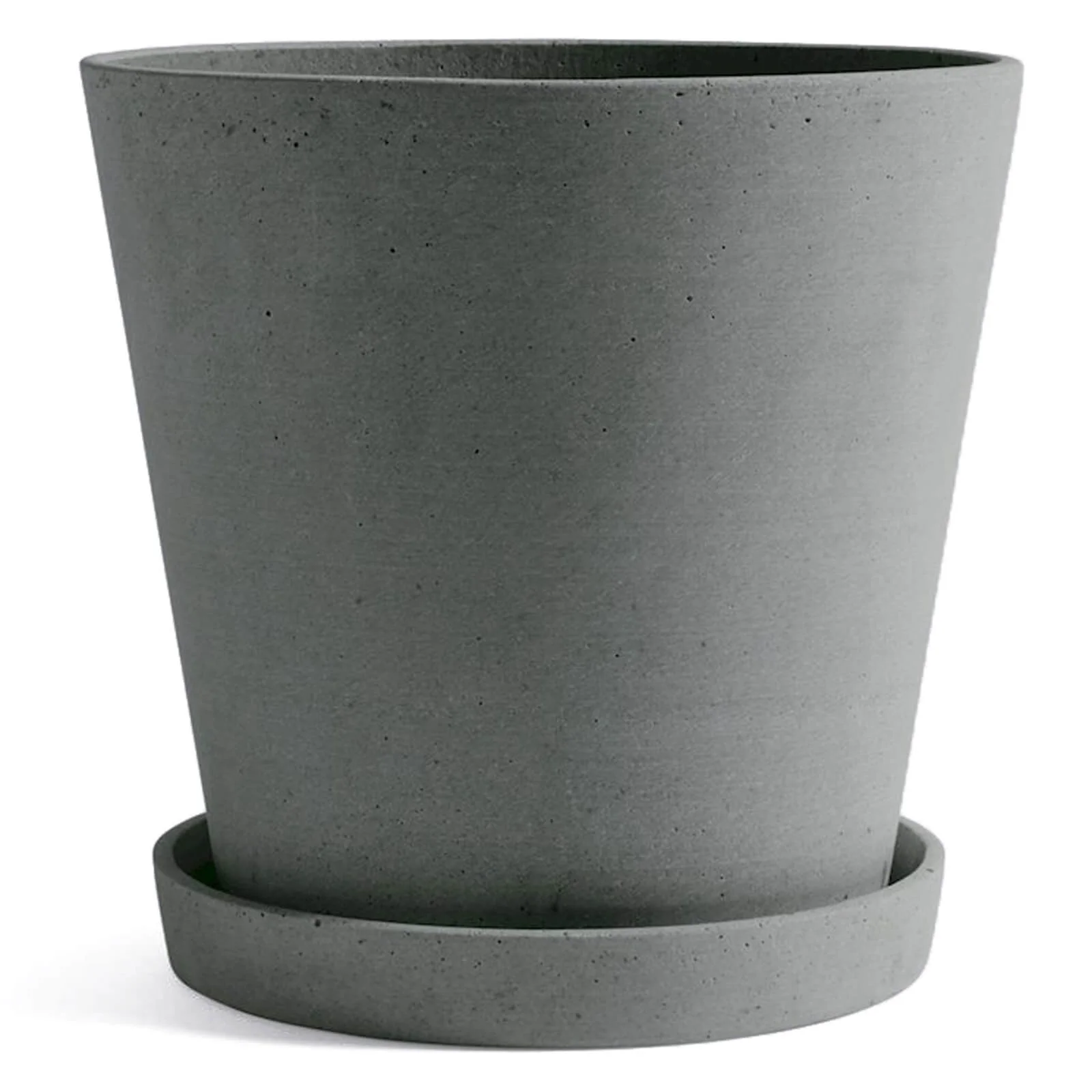 HAY Flowerpot with Saucer - Extra Large - Green Image 1