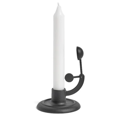 HAY Moment Candle Holder - Black