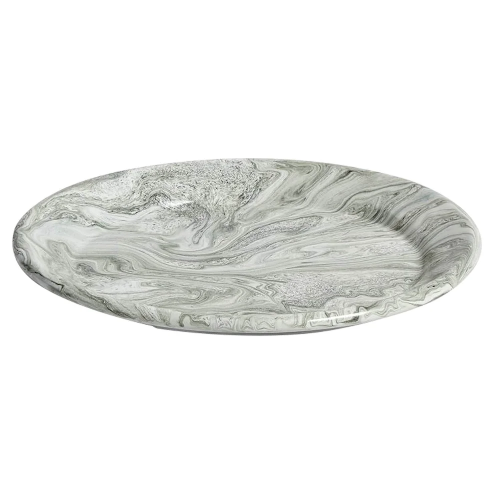 HAY Soft Ice Dinner Plate - Green Image 1
