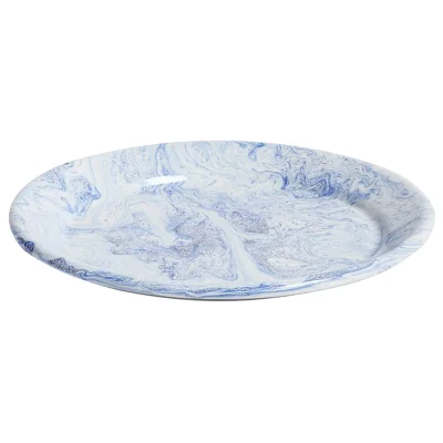HAY Soft Ice Dinner Plate - Blue