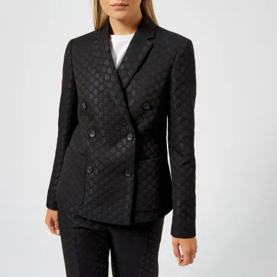 PS Paul Smith Women's Spot Double Breasted Jacket - Black