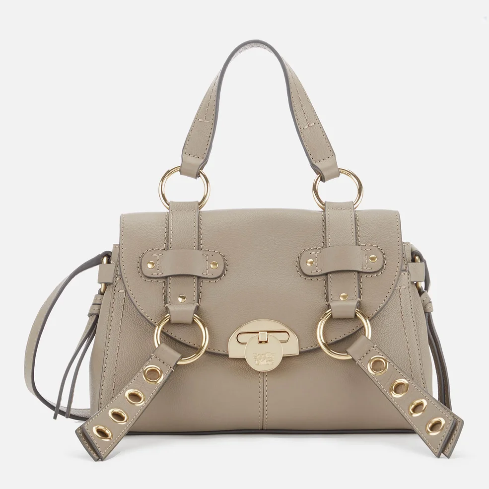 See By Chloé Women's Allen Leather Tote Bag - Motty Grey Image 1