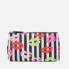 Lulu Guinness Women's Stripe Lip Blot T Seam Bag - Black/Multi - Image 1