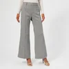 See By Chloé Women's Bootcut Smart Trousers - Blue - White 1 - Image 1