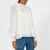 See By Chloé Women's Tulle Blouse - White - Image 1