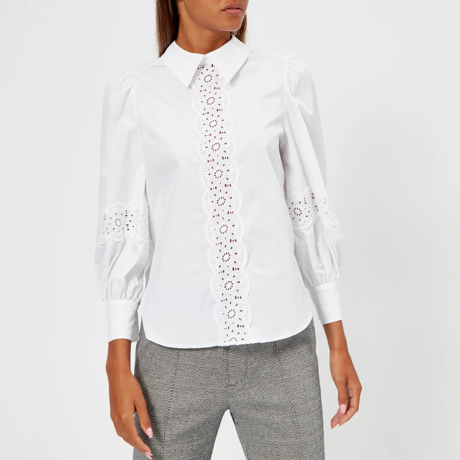 See By Chloé Women's Cotton Shirt - White Image 1