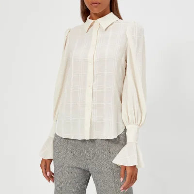 See By Chloé Women's Long Sleeve Shirt - Natural White