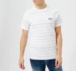 Barbour International Men's Disc Stripe T-Shirt - White - Image 1
