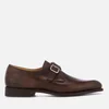 Tricker's Men's Lewiston Museum Leather Monk Shoes - Dark Brown - Image 1