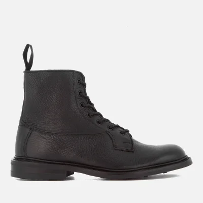 Tricker's Men's Burford Leather Lace Up Boots - Black
