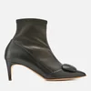 Rupert Sanderson Women's Glynn Pebble Leather Stretch Heeled Boots - Black - Image 1