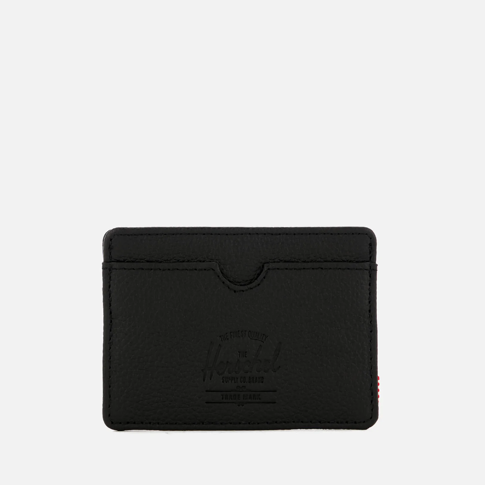 Herschel Supply Co. Men's Charlie Leather Card Holder - Black Image 1