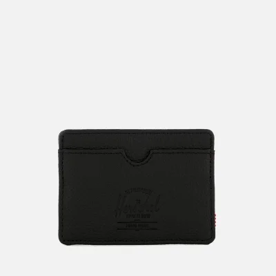 Herschel Supply Co. Men's Charlie Leather Card Holder - Black
