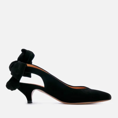Ganni Women's Sabine Court Shoes - Black