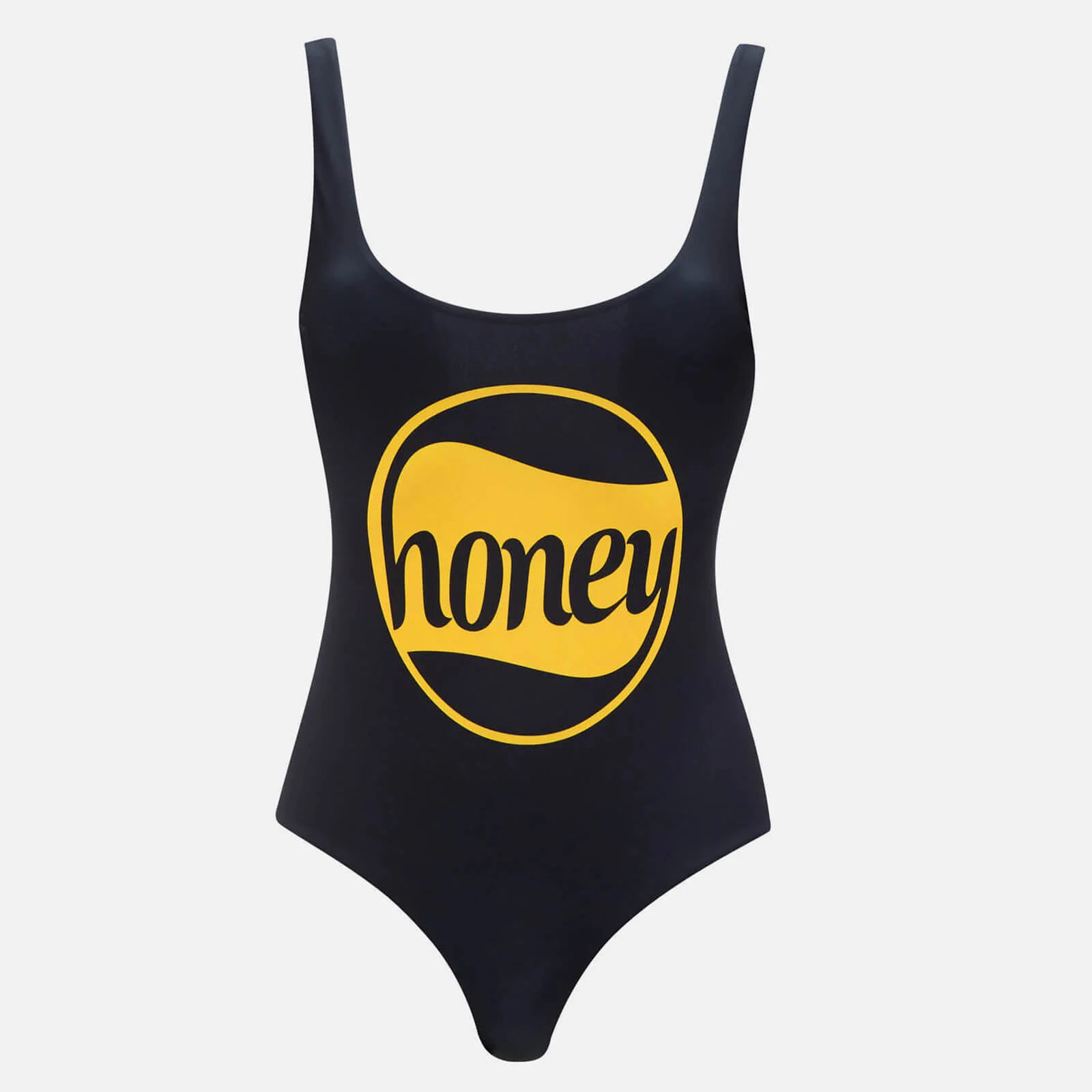 Ganni Women's Charneu Honey Swimsuit - Black Image 1