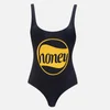 Ganni Women's Charneu Honey Swimsuit - Black - Image 1