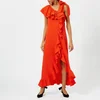 Ganni Women's Clark Dress - Big Apple Red - Image 1