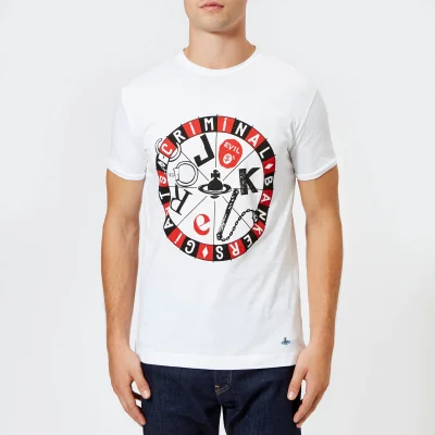 Vivienne Westwood Men's Organic Jersey Printed Peru T-Shirt - White