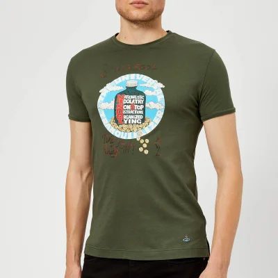 Vivienne Westwood Men's Organic Jersey Printed Peru T-Shirt - Green