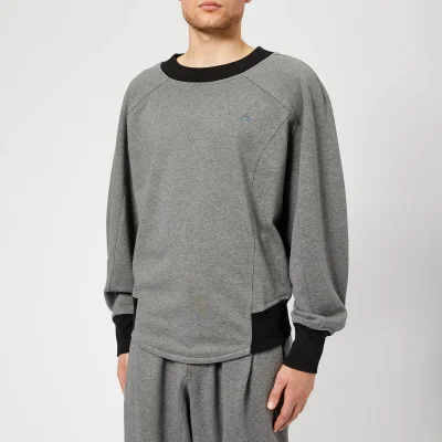 Vivienne Westwood Men's Double T Sweatshirt - Grey Melange