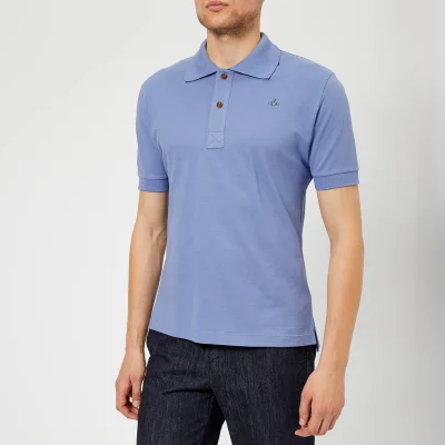 Vivienne Westwood Men's Pique Polo Shirt - Powder Blue