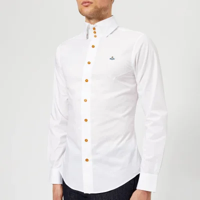 Vivienne Westwood Men's Stretch Poplin Krall Shirt - White