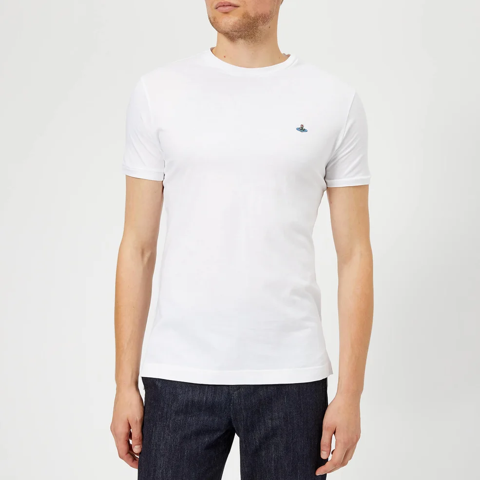 Vivienne Westwood Men's Organic Jersey Peru T-Shirt - White Image 1