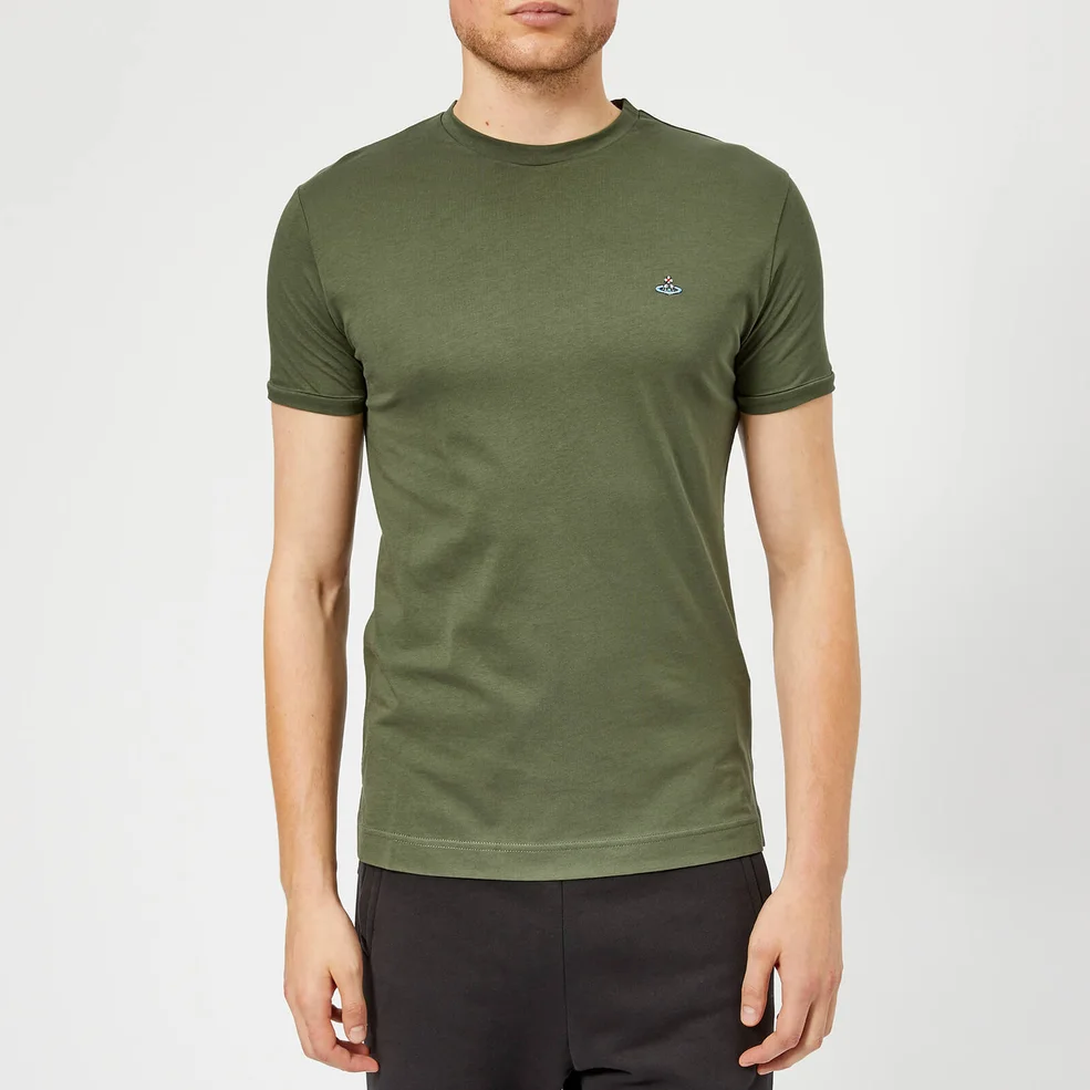Vivienne Westwood Men's Organic Jersey Peru T-Shirt - Green Image 1