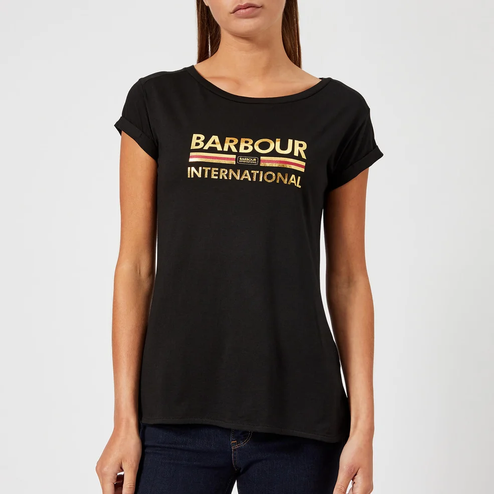 Barbour International Women's San Carlos T-Shirt - Black Image 1