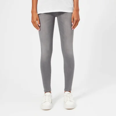 7 For All Mankind Women's The Skinny Crop Jeans - Grey