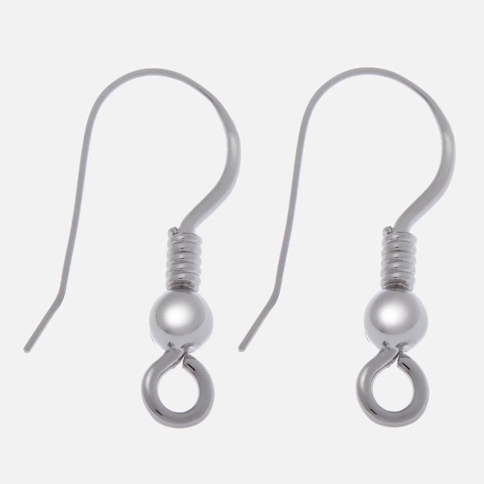 Marc Jacobs Women's Small Hooked On You Earring - Silver Image 1