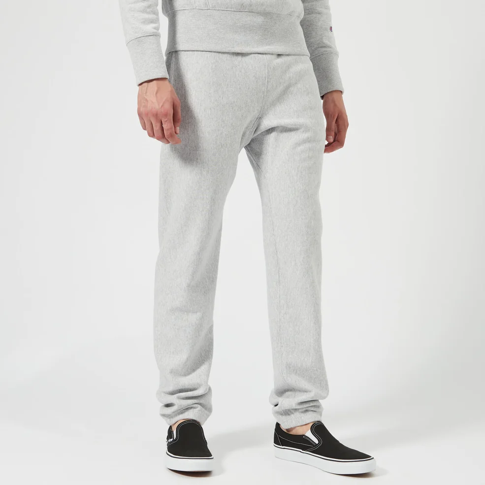 Champion Men's Elastic Cuff Sweatpants - Grey Image 1