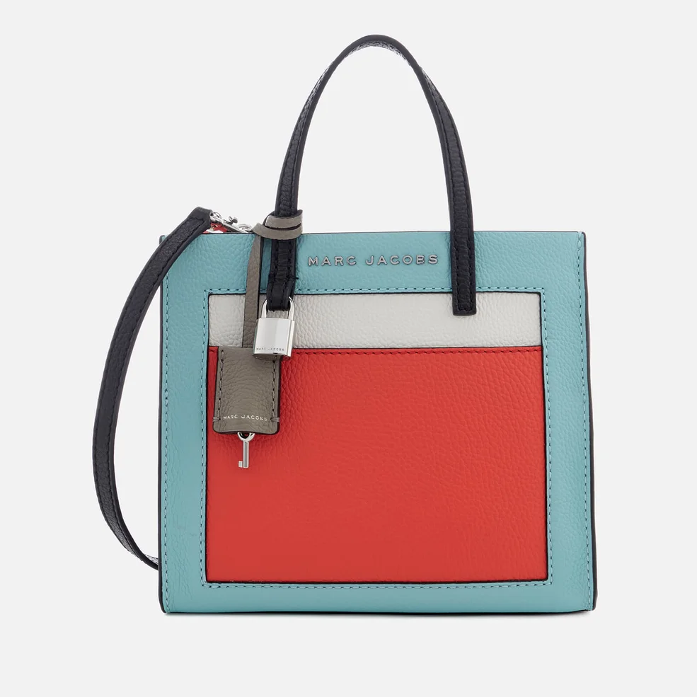 Marc Jacobs Women's Mini Grind Tote Bag - Baby Blue Image 1