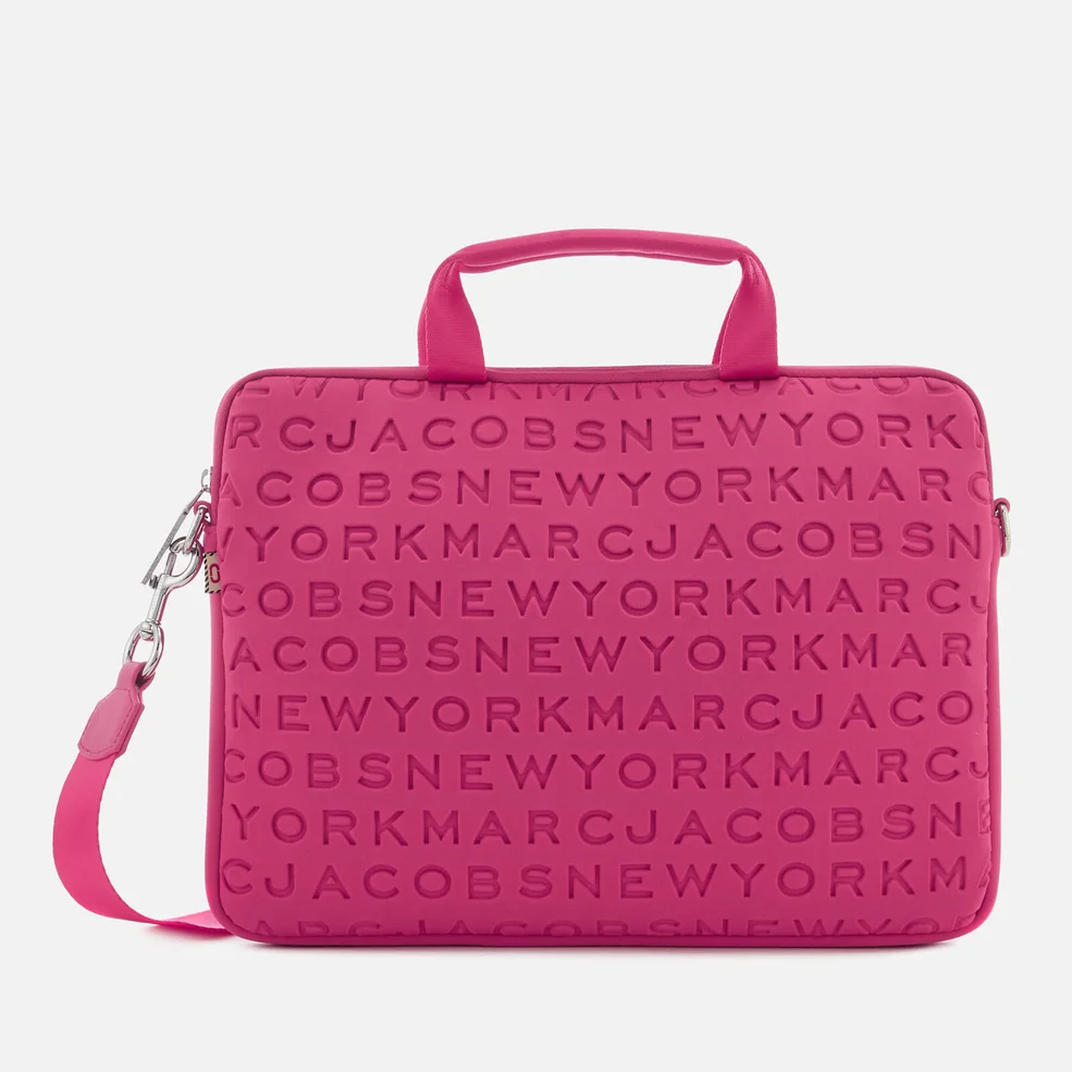 Marc Jacobs Women's 13 Inch Commuter Laptop Case - Punch Pink Image 1