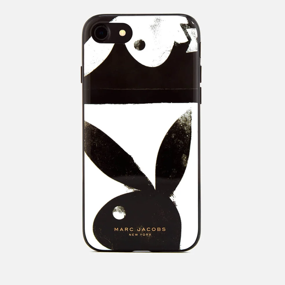 Marc Jacobs Women's Playboy iPhone 8 Case - Black/Multi Image 1