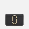 Marc Jacobs Women's Snapshot Business Card Case - Black/Baby Pink - Image 1