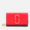 Marc Jacobs Women's Snapshot Wallet on Chain - Poppy Red - Image 1