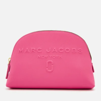 Marc Jacobs Women's Logo Dome Cosmetic Bag - Vivid Pink