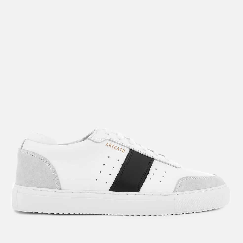 Axel Arigato Women's Dunk Leather Trainers - White/Black Image 1