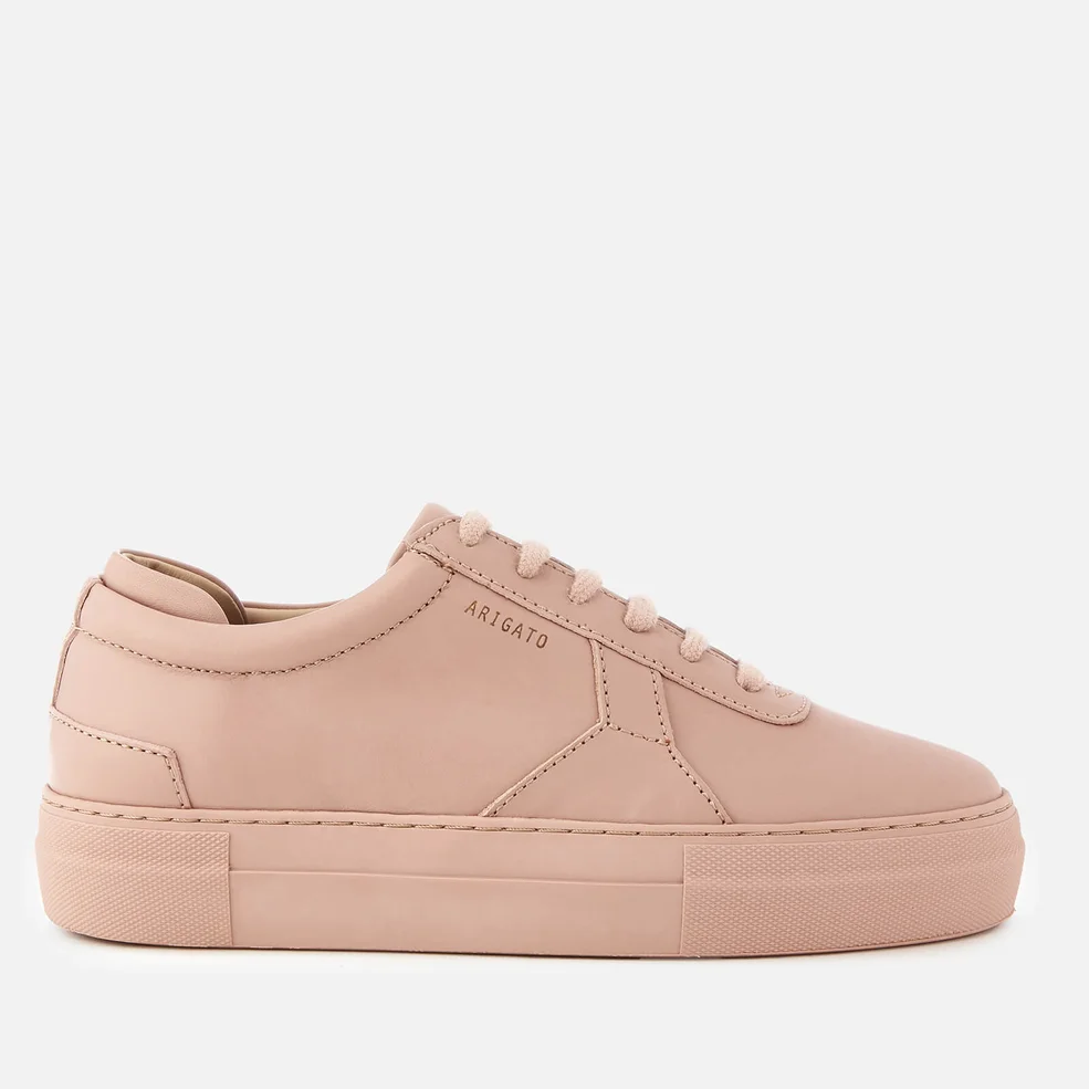 Axel Arigato Women's Platform Leather Trainers - Pale Pink Image 1