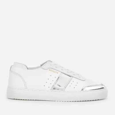 Axel Arigato Women's Dunk Leather Trainers - White/Silver