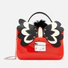 Furla Women's Candy Melita Meringa Mini Cross Body Bag - Red/Black - Image 1