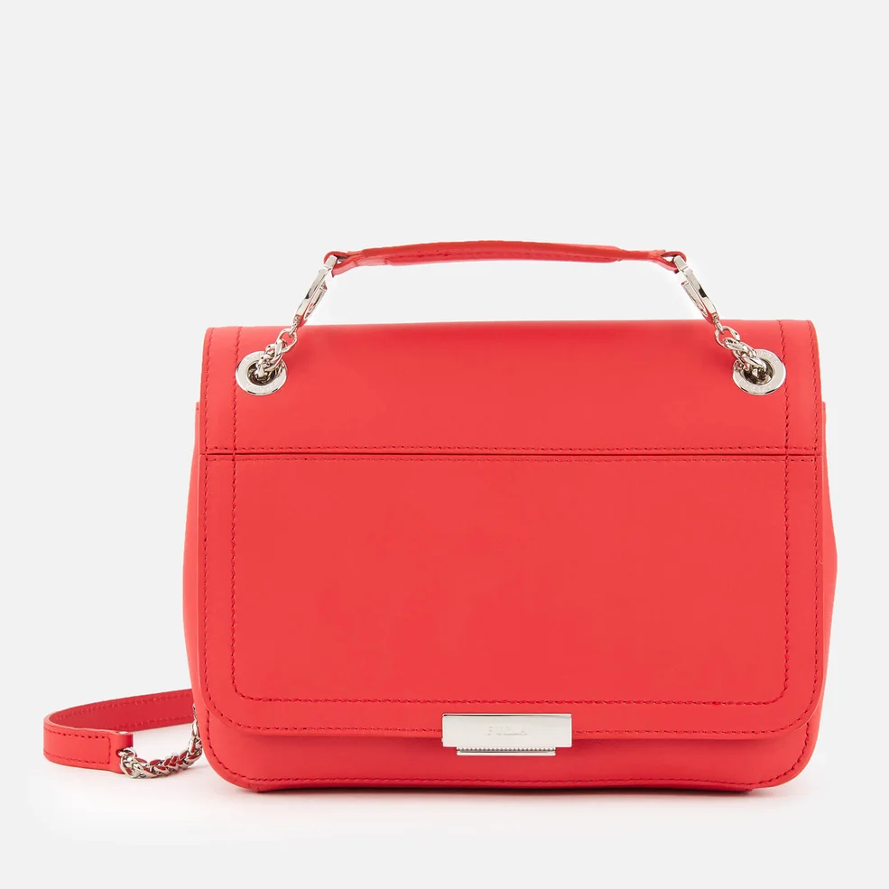 Furla Women's Deliziosa Small Shoulder Bag - Red Image 1