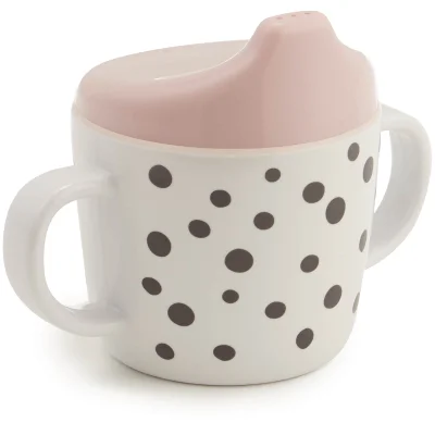 Done by Deer Happy Dots Spout Cup - Powder
