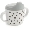 Done by Deer Happy Dots Spout Cup - Grey - Image 1